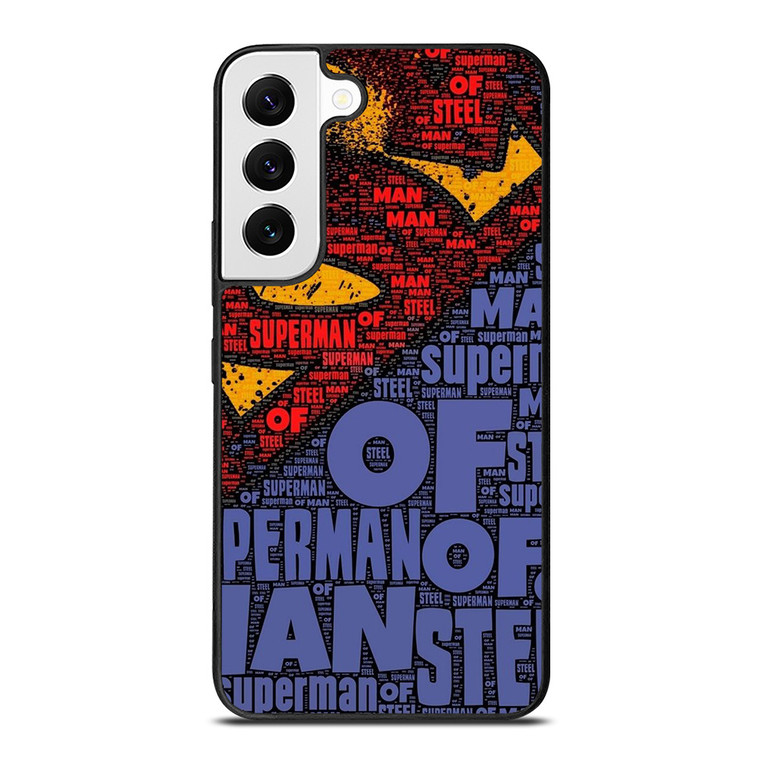 SUPERMAN LOGO ART WALL Samsung Galaxy S22 Case Cover