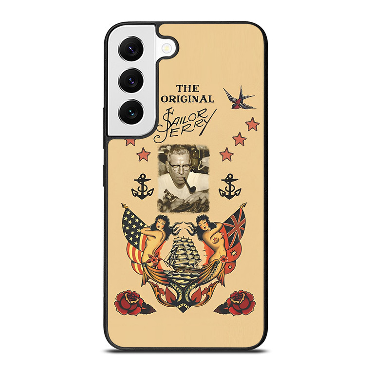 TATTOO SAILOR JERRY FACE Samsung Galaxy S22 Case Cover