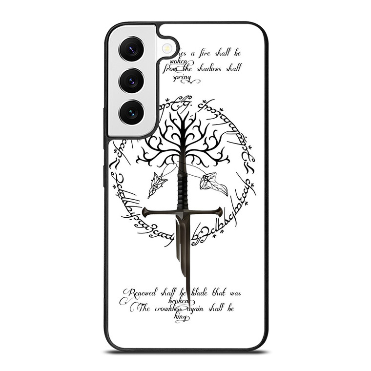 TREE LORD OF THE RING SWORD Samsung Galaxy S22 Case Cover