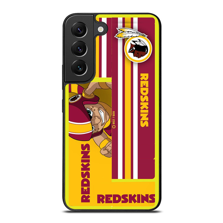 WASHINGTON REDSKINS YELLOW RED MLS Samsung Galaxy S22 Plus Case Cover