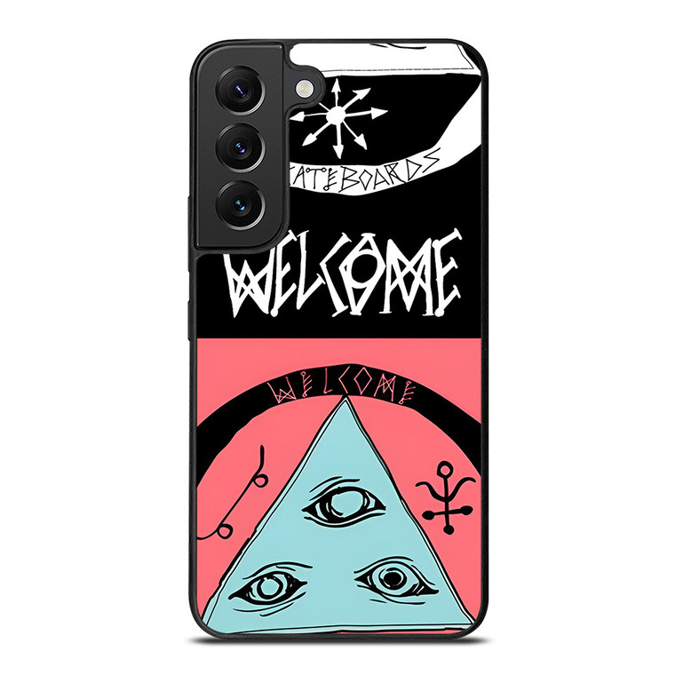 WELCOME SKATEBOARDS TWO Samsung Galaxy S22 Plus Case Cover