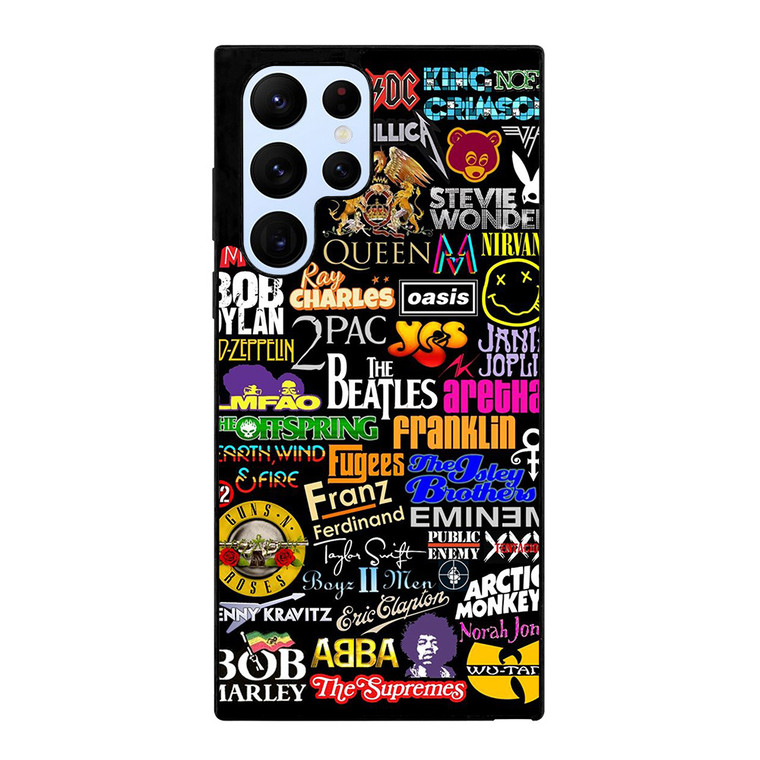 ROCK BAND COLLAGE Samsung Galaxy S22 Ultra Case Cover