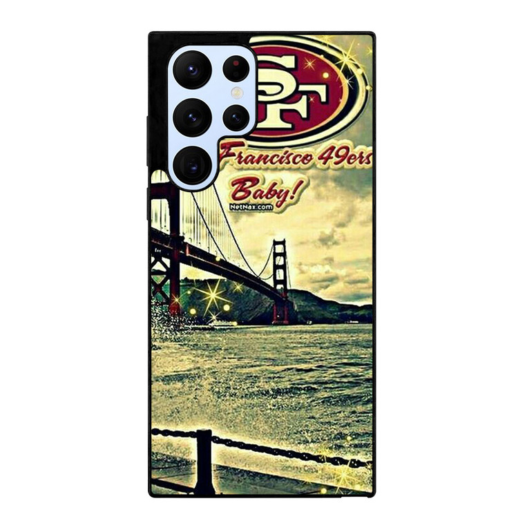 sf49ers SF 49ERS BRIDGE FOOTBALL Samsung Galaxy S22 Ultra Case Cover