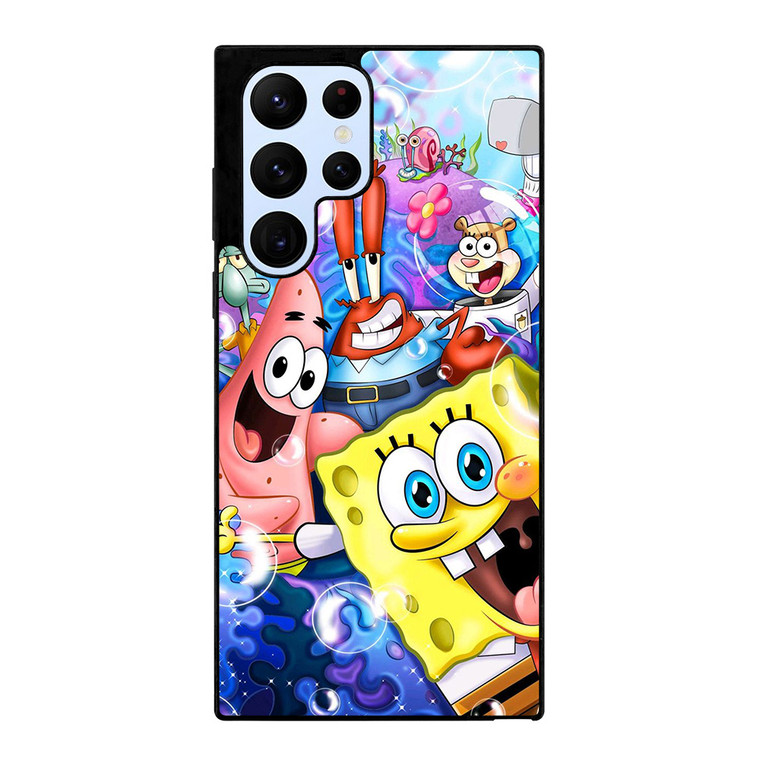 SPONGEBOB AND FRIEND BUBLE Samsung Galaxy S22 Ultra Case Cover