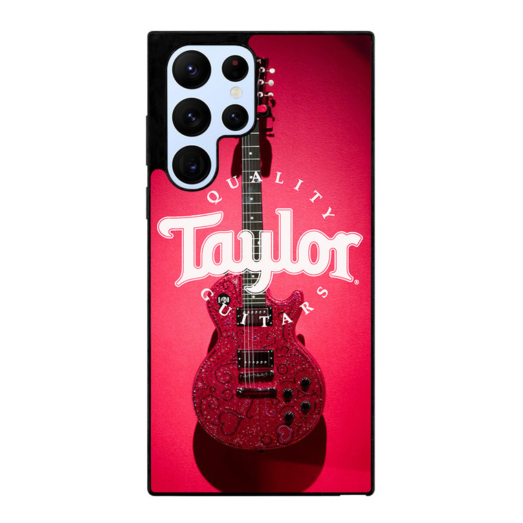 TAYLOR QUALITY GUITARS RED Samsung Galaxy S22 Ultra Case Cover