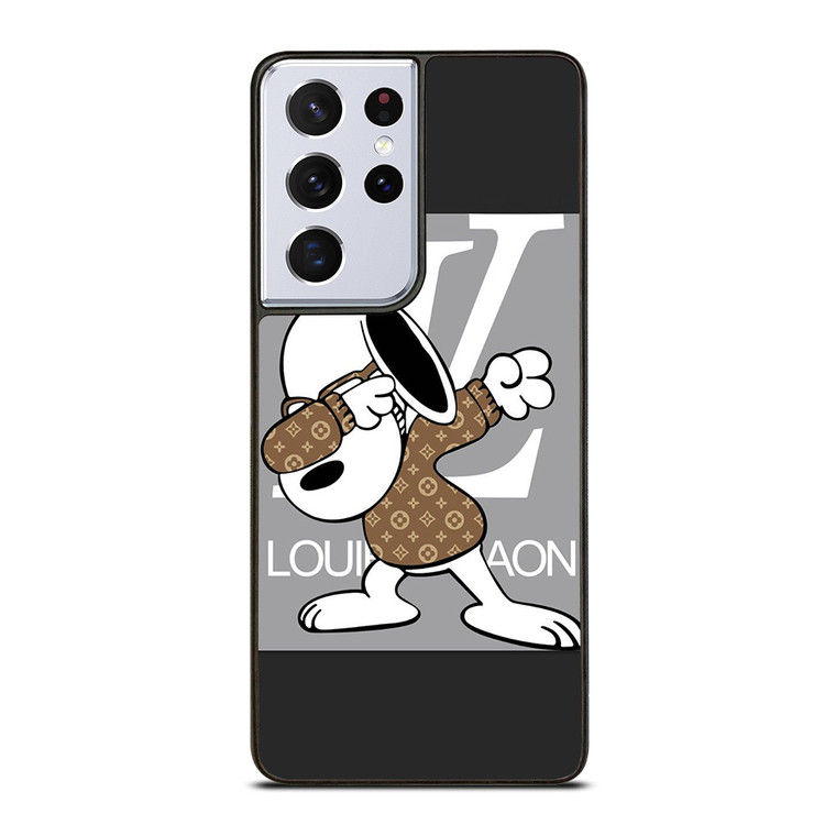 SNOOPY BROWN LOUIS Samsung Galaxy S21 Ultra Case Cover
