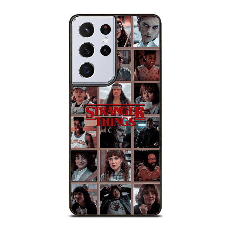 STRANGER THINGS ALL CHARACTER Samsung Galaxy S21 Ultra Case Cover