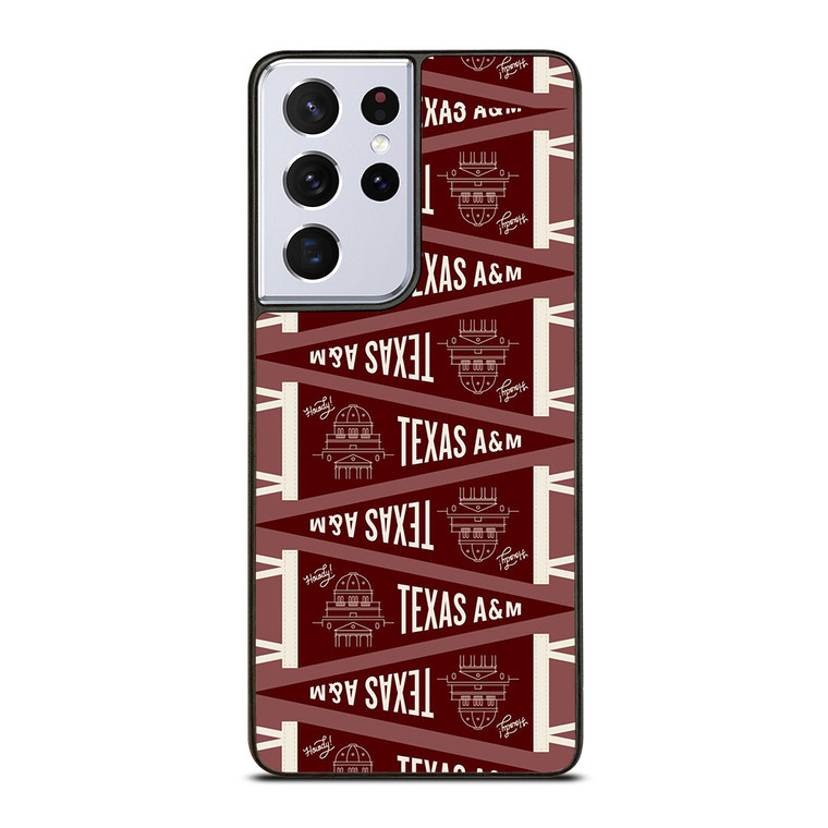 TEXAS AGGIES FLAG Samsung Galaxy S21 Ultra Case Cover