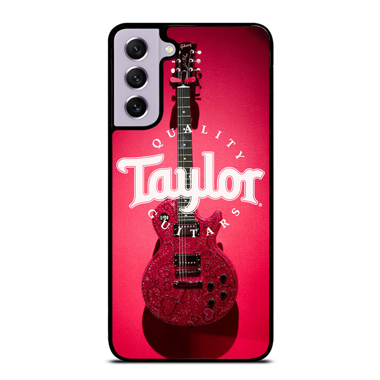 TAYLOR QUALITY GUITARS RED Samsung Galaxy S21 FE Case Cover