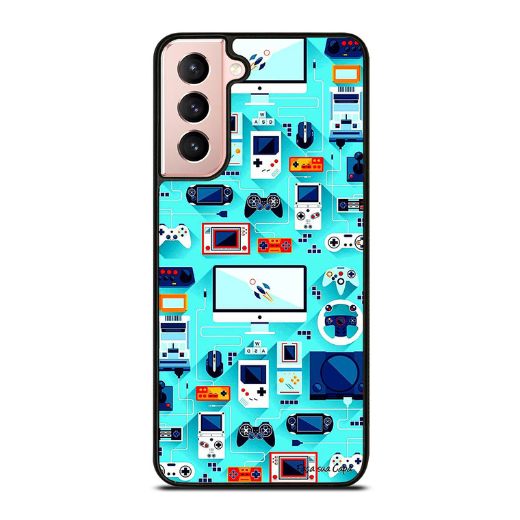 RETRO GAME FAMOUS CONSOL Samsung Galaxy S21 Case Cover