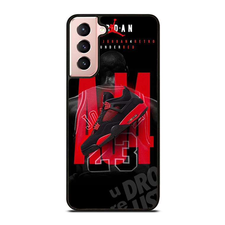 SHOES THUNDER RED JORDAN Samsung Galaxy S21 Case Cover