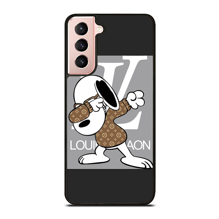 SNOOPY BROWN LOUIS Samsung Galaxy S21 Case Cover