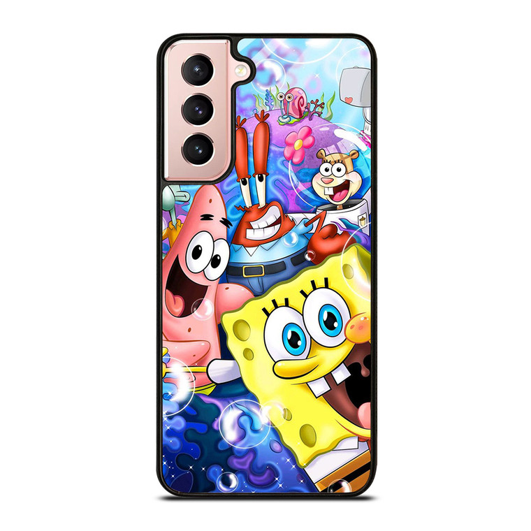 SPONGEBOB AND FRIEND BUBLE Samsung Galaxy S21 Case Cover