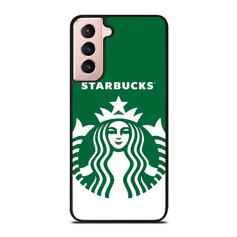 STARBUCKS COFFEE GREEN WALL Samsung Galaxy S21 Case Cover