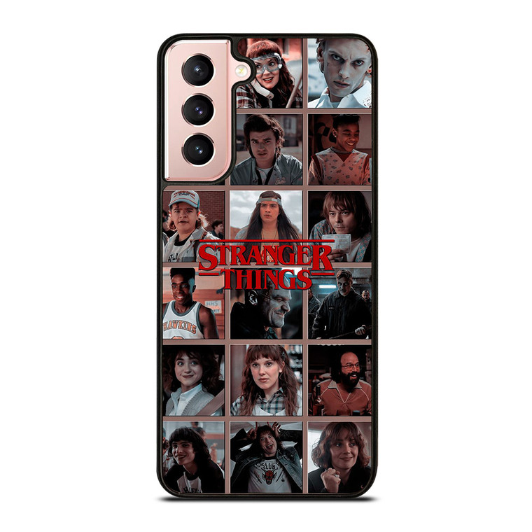 STRANGER THINGS ALL CHARACTER Samsung Galaxy S21 Case Cover