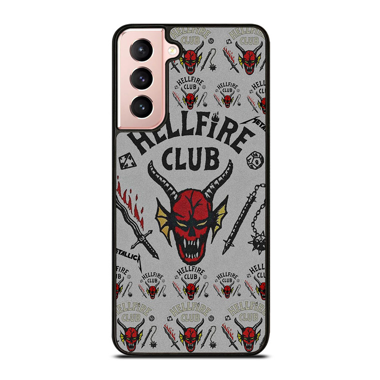 STRANGER THINGS HELLFIRE MASK Samsung Galaxy S21 Case Cover