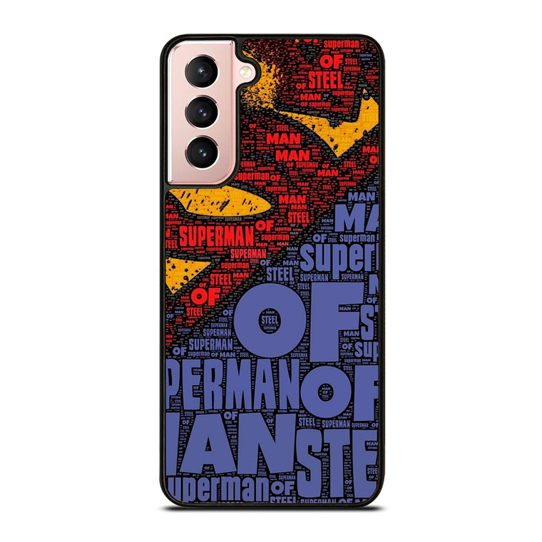 SUPERMAN LOGO ART WALL Samsung Galaxy S21 Case Cover