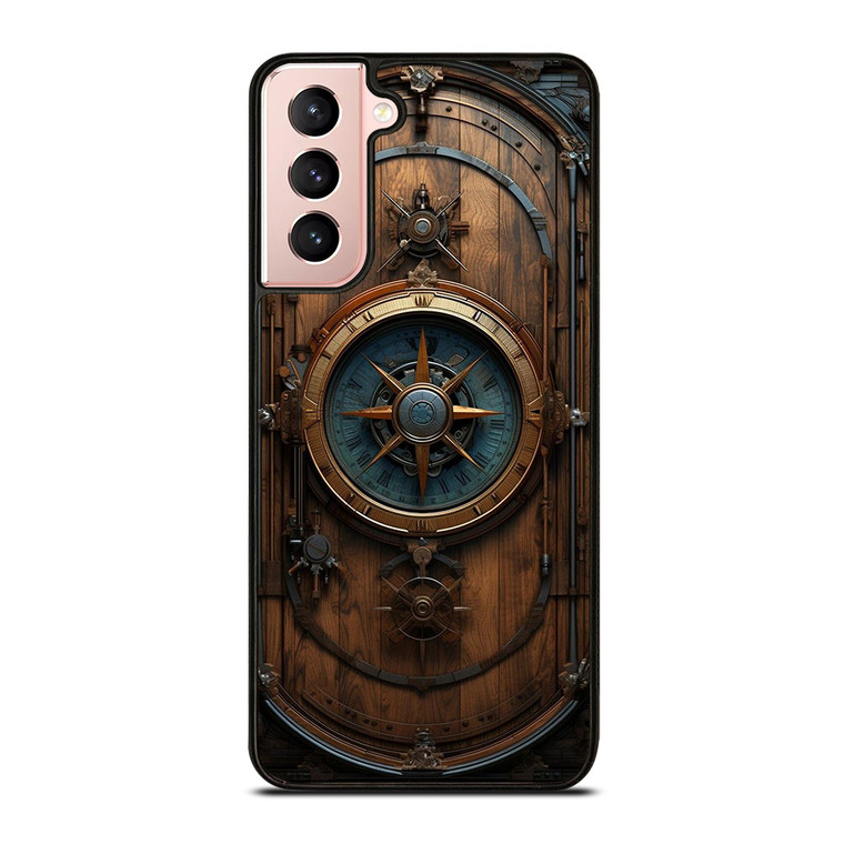 VINTAGE MAP COMPASS Samsung Galaxy S21 Case Cover