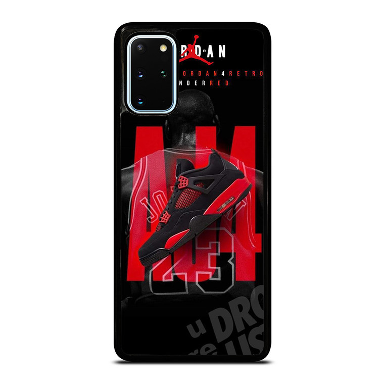 SHOES THUNDER RED JORDAN Samsung Galaxy S20 Plus Case Cover