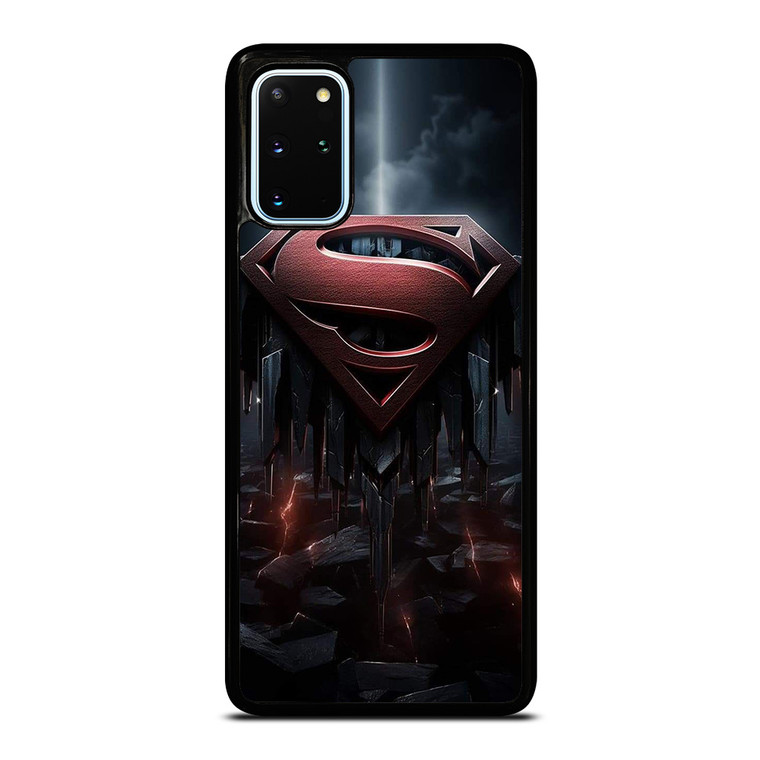SUPERMAN DARK LOGO ICON Samsung Galaxy S20 Plus Case Cover