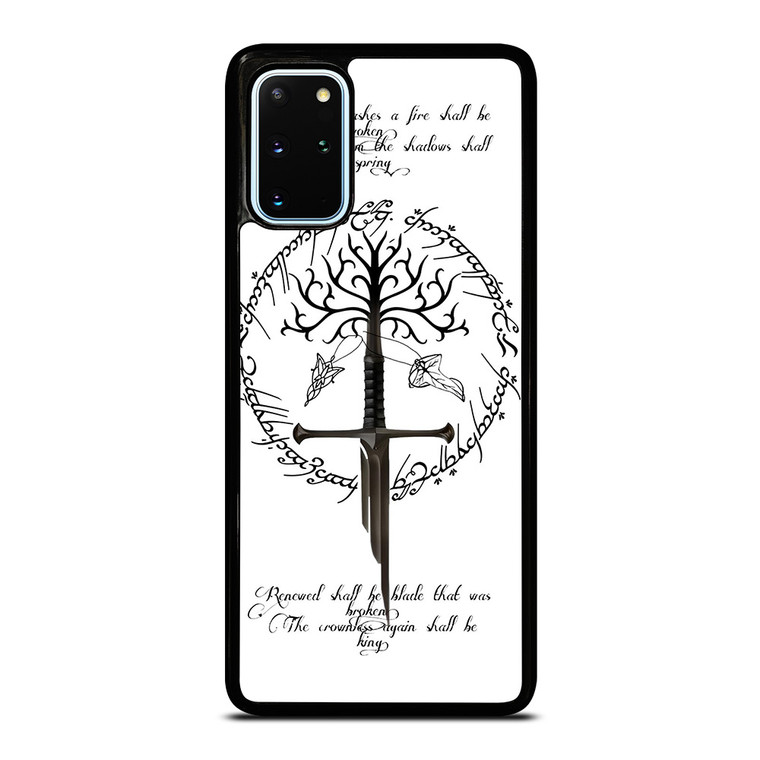 TREE LORD OF THE RING SWORD Samsung Galaxy S20 Plus Case Cover