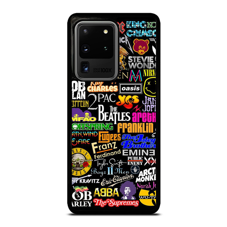 ROCK BAND COLLAGE Samsung Galaxy S20 Ultra Case Cover