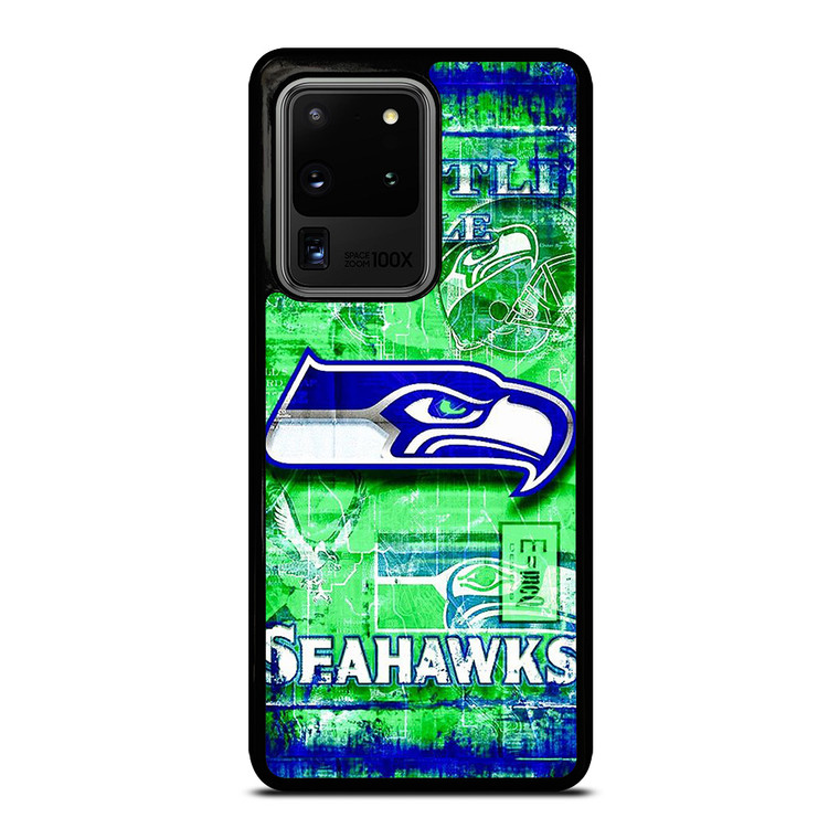 SEATTLE SEAHAWKS SKIN Samsung Galaxy S20 Ultra Case Cover