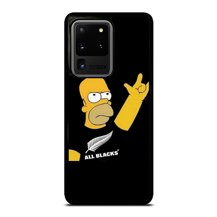 SIMPSON ALL BLACKS Samsung Galaxy S20 Ultra Case Cover