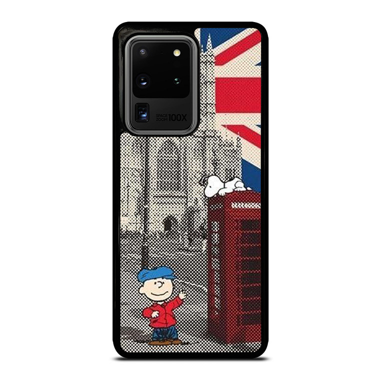 SNOOPY BOX TELEPHONE Samsung Galaxy S20 Ultra Case Cover