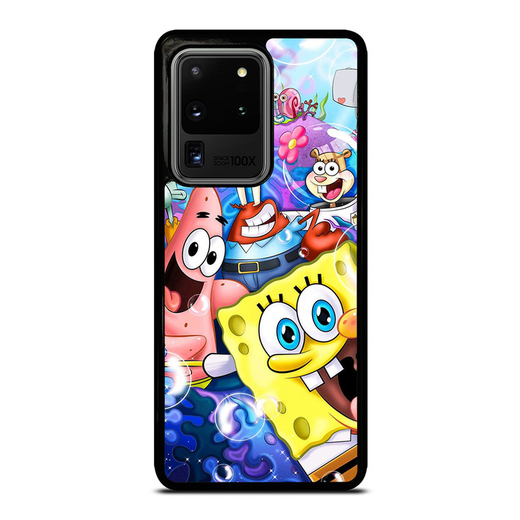 SPONGEBOB AND FRIEND BUBLE Samsung Galaxy S20 Ultra Case Cover