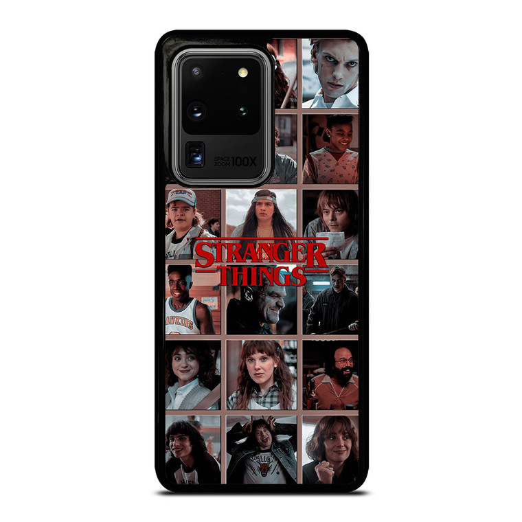 STRANGER THINGS ALL CHARACTER Samsung Galaxy S20 Ultra Case Cover