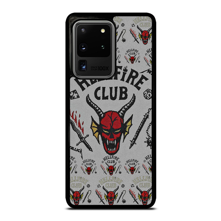 STRANGER THINGS HELLFIRE MASK Samsung Galaxy S20 Ultra Case Cover