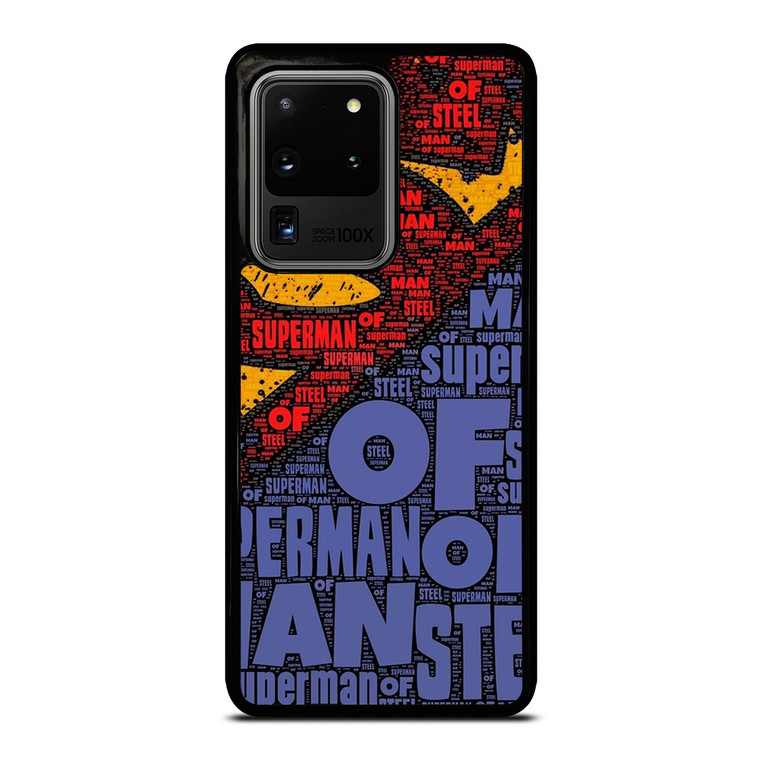 SUPERMAN LOGO ART WALL Samsung Galaxy S20 Ultra Case Cover