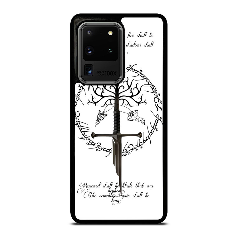 TREE LORD OF THE RING SWORD Samsung Galaxy S20 Ultra Case Cover