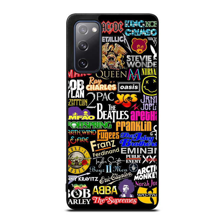 ROCK BAND COLLAGE Samsung Galaxy S20 FE Case Cover
