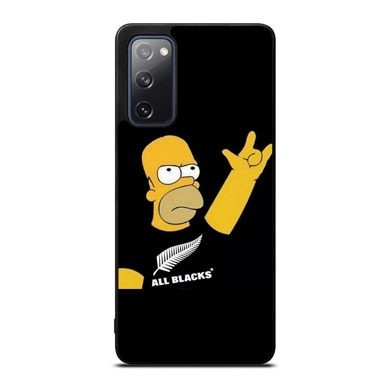SIMPSON ALL BLACKS Samsung Galaxy S20 FE Case Cover