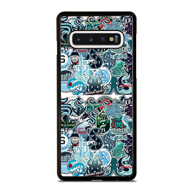 SEATTLE KRAKEN OCTOPUS COLLAGE Samsung Galaxy S10 Case Cover