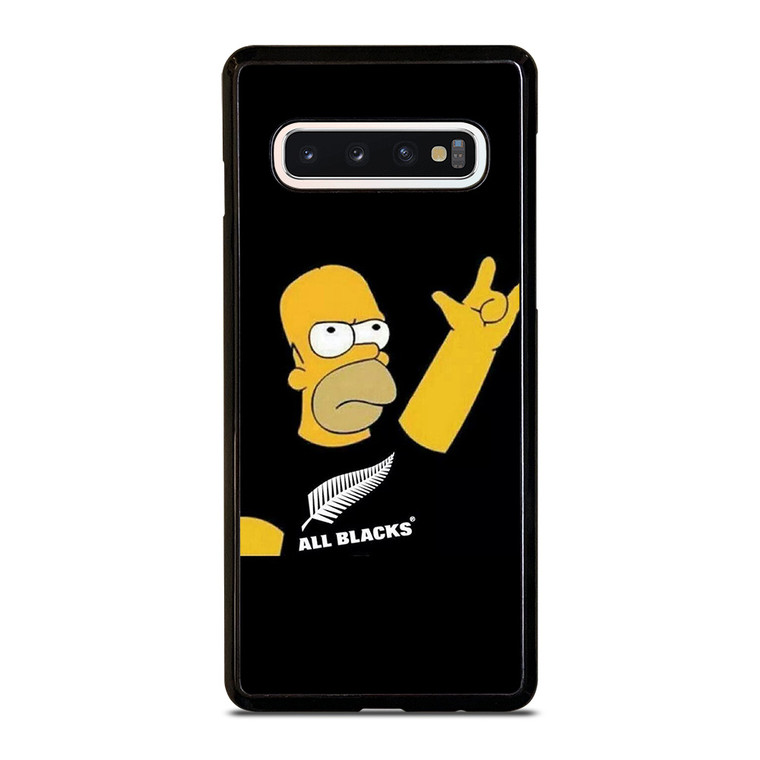 SIMPSON ALL BLACKS Samsung Galaxy S10 Case Cover
