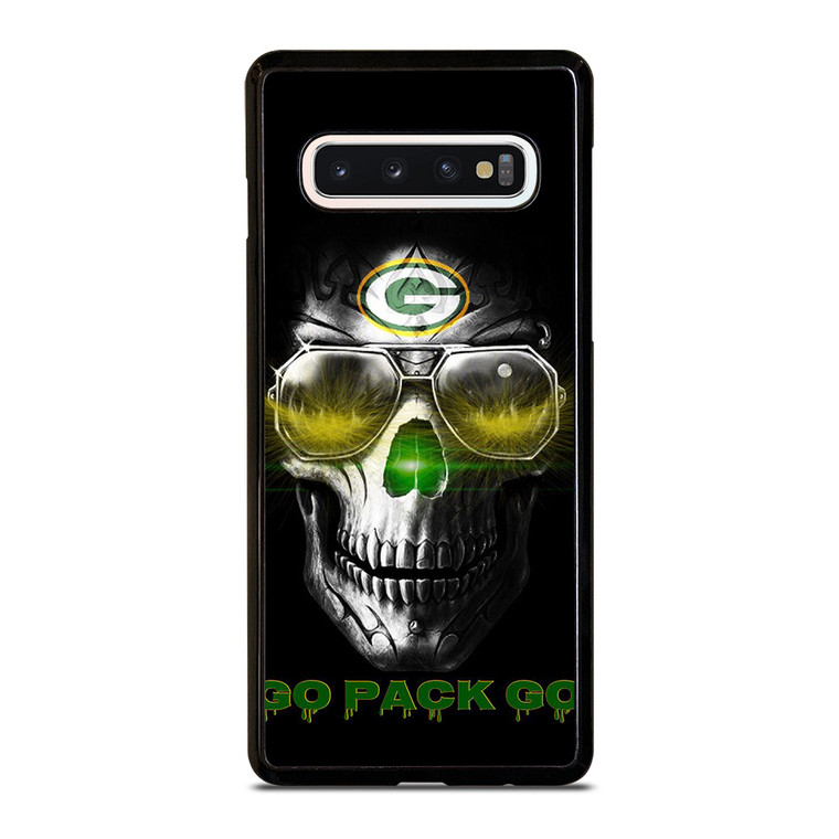 SKULL GREENBAY PACKAGES Samsung Galaxy S10 Case Cover