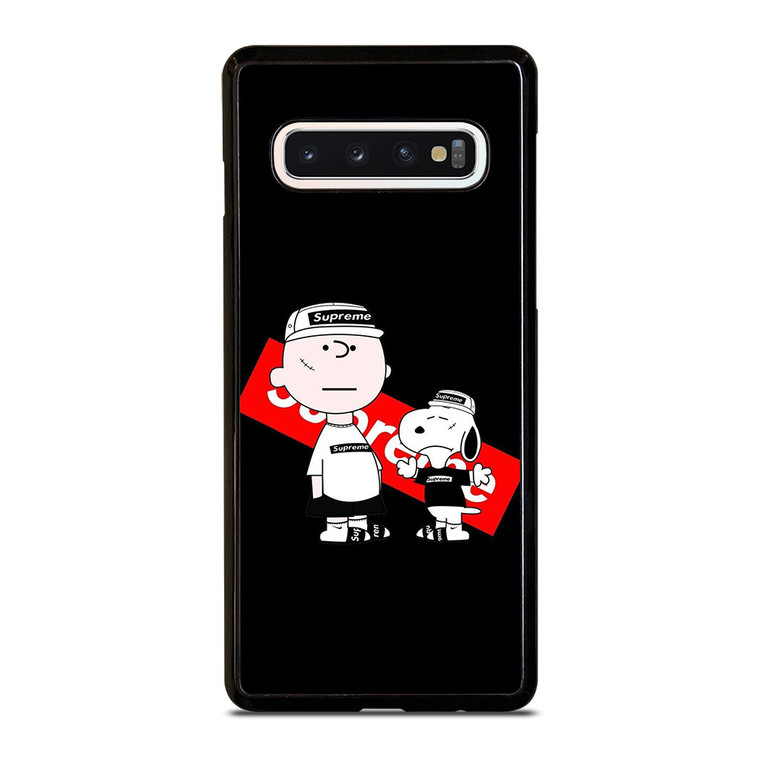 SNOOPY BROWN COOL SHIRT Samsung Galaxy S10 Case Cover