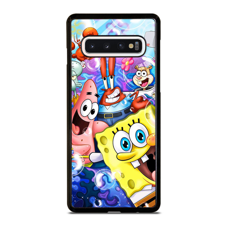 SPONGEBOB AND FRIEND BUBLE Samsung Galaxy S10 Case Cover