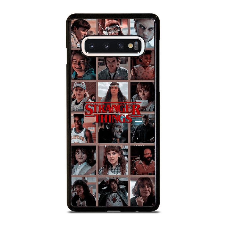 STRANGER THINGS ALL CHARACTER Samsung Galaxy S10 Case Cover