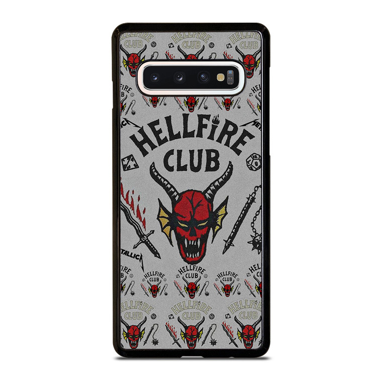 STRANGER THINGS HELLFIRE MASK Samsung Galaxy S10 Case Cover