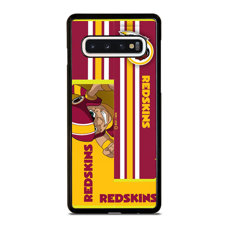 WASHINGTON REDSKINS YELLOW RED MLS Samsung Galaxy S10 Case Cover