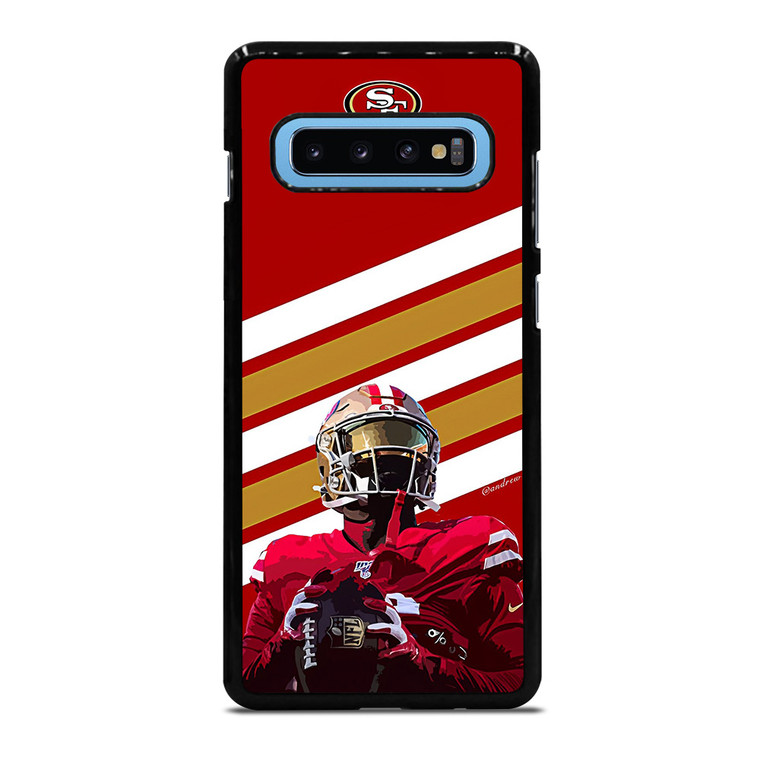 San Francisco 49ers STRIPS NFL Samsung Galaxy S10 Plus Case Cover