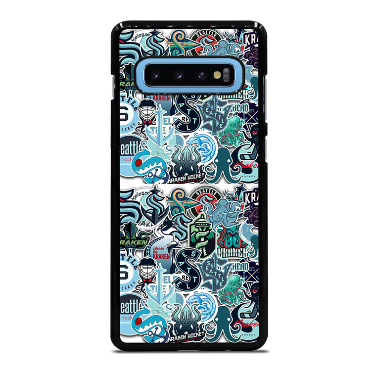 SEATTLE KRAKEN OCTOPUS COLLAGE Samsung Galaxy S10 Plus Case Cover