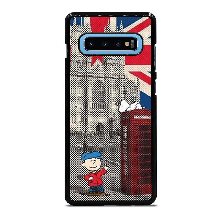 SNOOPY BOX TELEPHONE Samsung Galaxy S10 Plus Case Cover