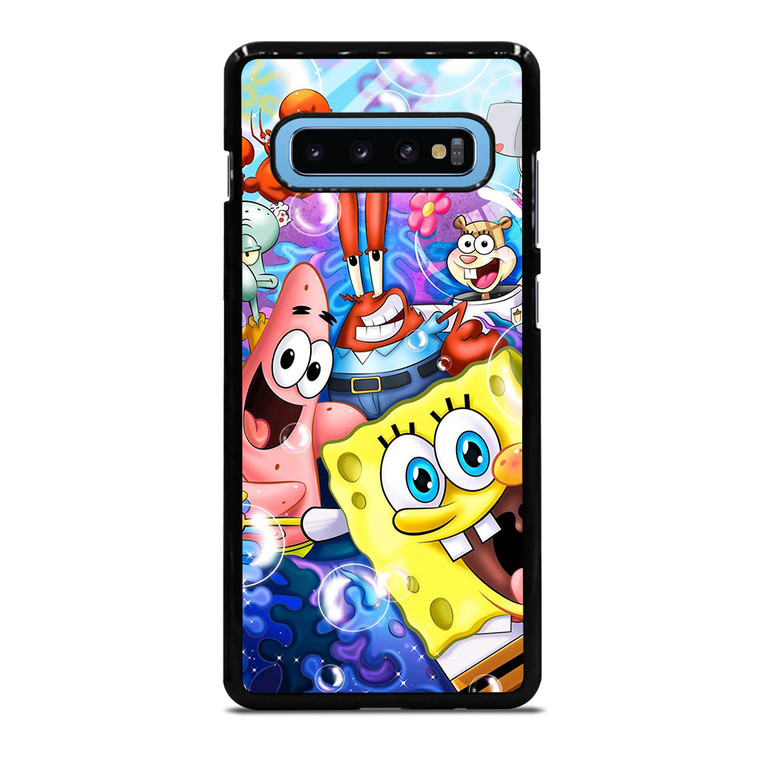 SPONGEBOB AND FRIEND BUBLE Samsung Galaxy S10 Plus Case Cover