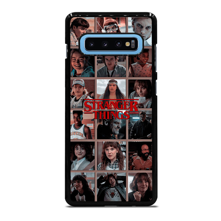 STRANGER THINGS ALL CHARACTER Samsung Galaxy S10 Plus Case Cover