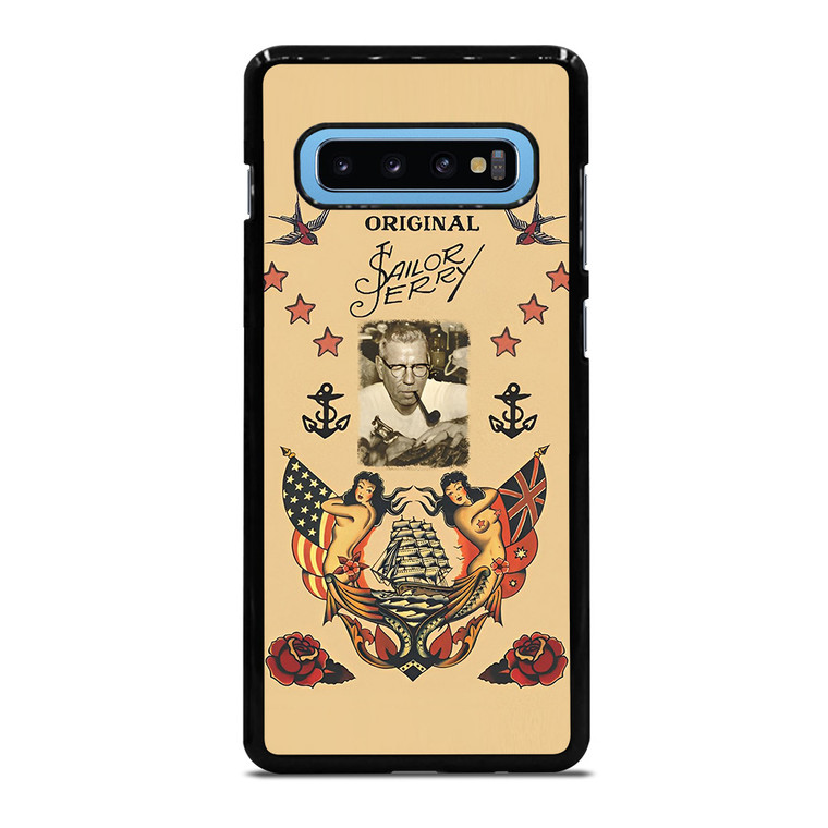 TATTOO SAILOR JERRY FACE Samsung Galaxy S10 Plus Case Cover